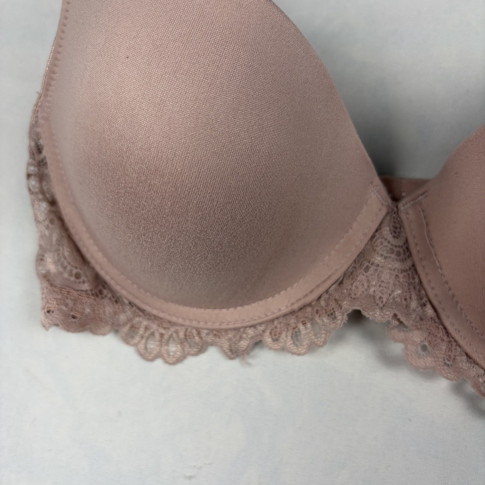 Lucky Brand Women's Lace Bra Muted Nude Pink Size 34C NWOT‎ - Picture 8 of 8
